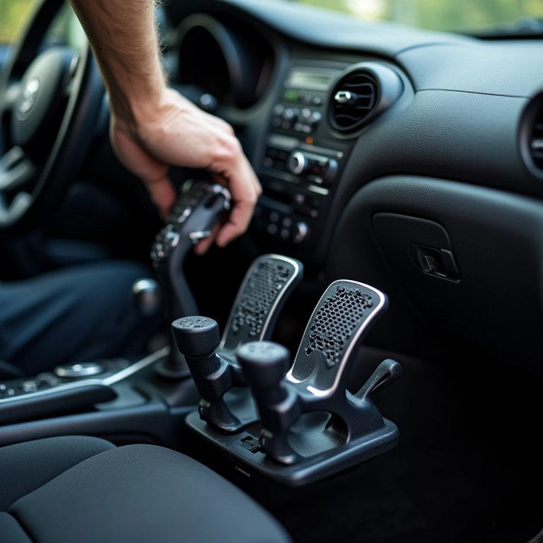 Instalação fácil e rápida de pedaleiras esportivas.