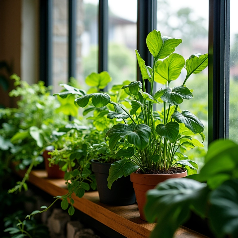 Integração da natureza em varanda gourmet com jardim vertical.