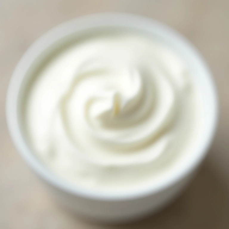 Iogurte grego ideal para o molho de salada.