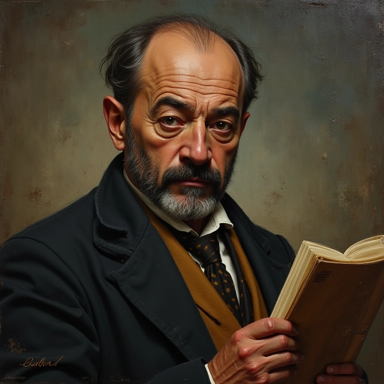 Juscelino Kubitschek com a planta de Brasília, expressão determinada.