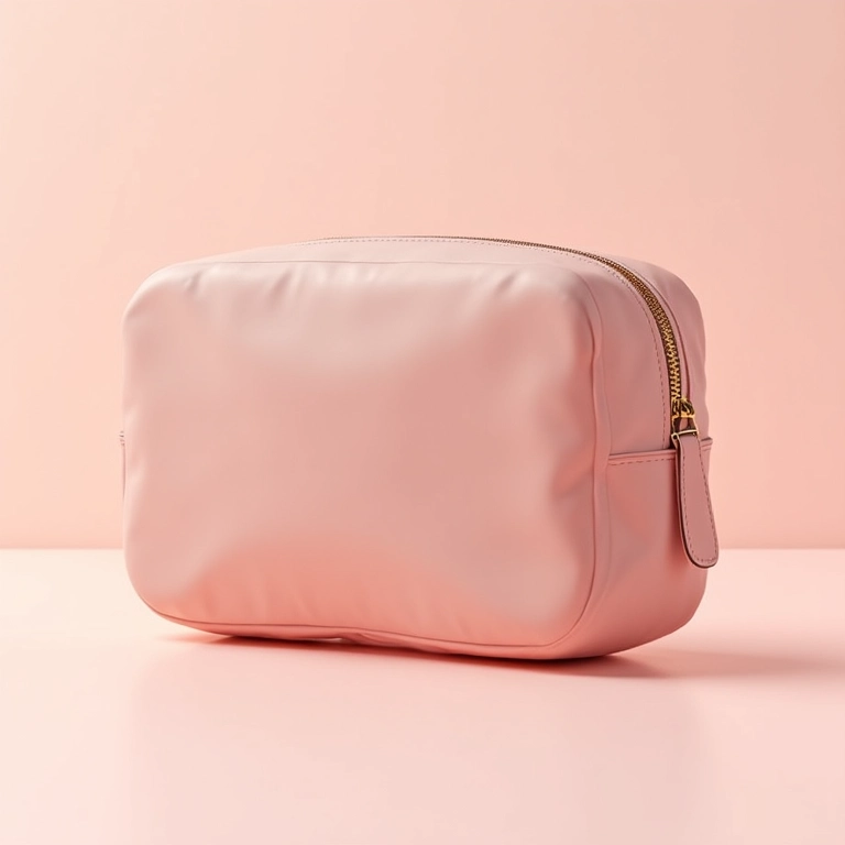 Kit de viagem com cosméticos sólidos, prático e compacto.