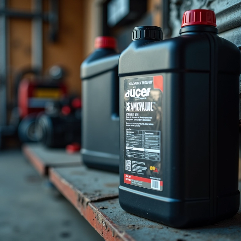 Logotipo ACEA em destaque na embalagem de óleo de motor.