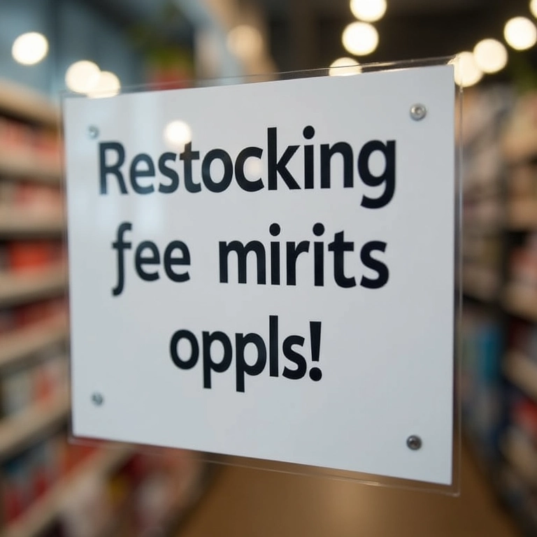 Loja cobrando taxa para realizar troca.