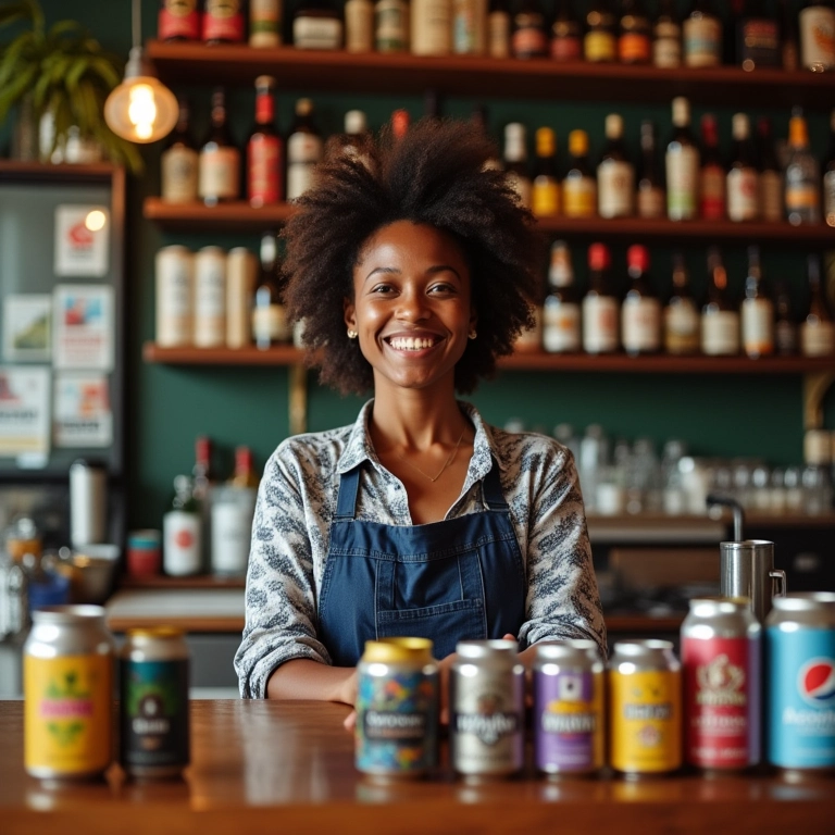 Loja de cervejas artesanais com atendimento MEI.