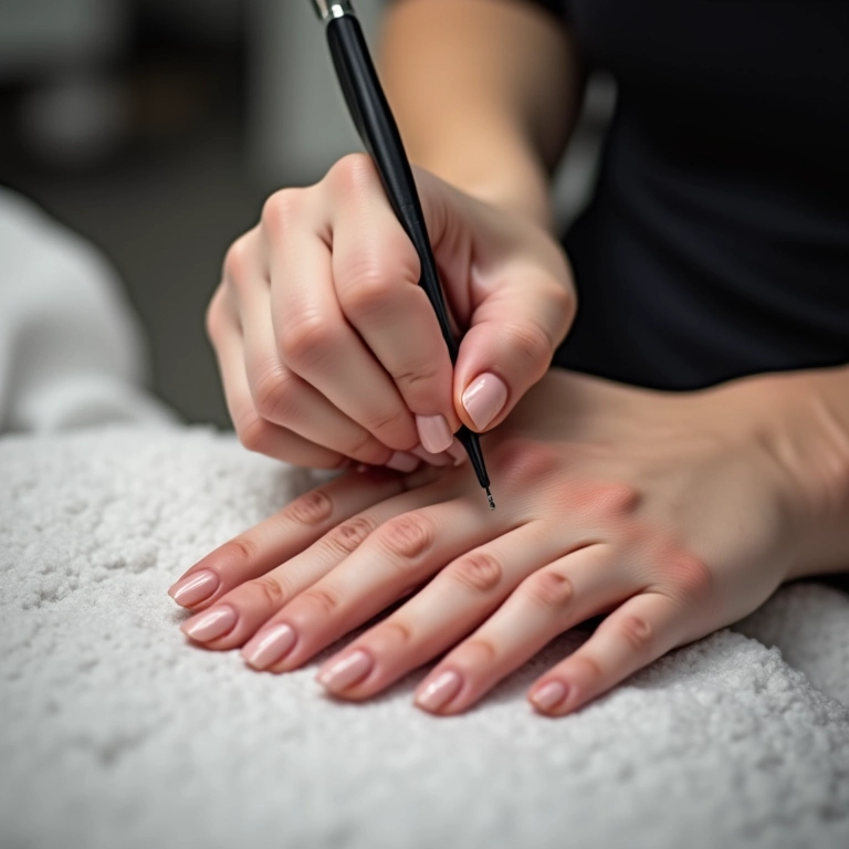 Manutenção fácil e rápida das unhas de gel.