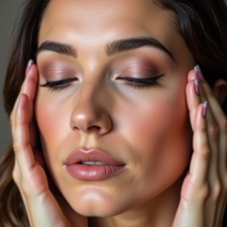 Maquiadora aplicando corretivo colorido em rosto de diferentes tons de pele.