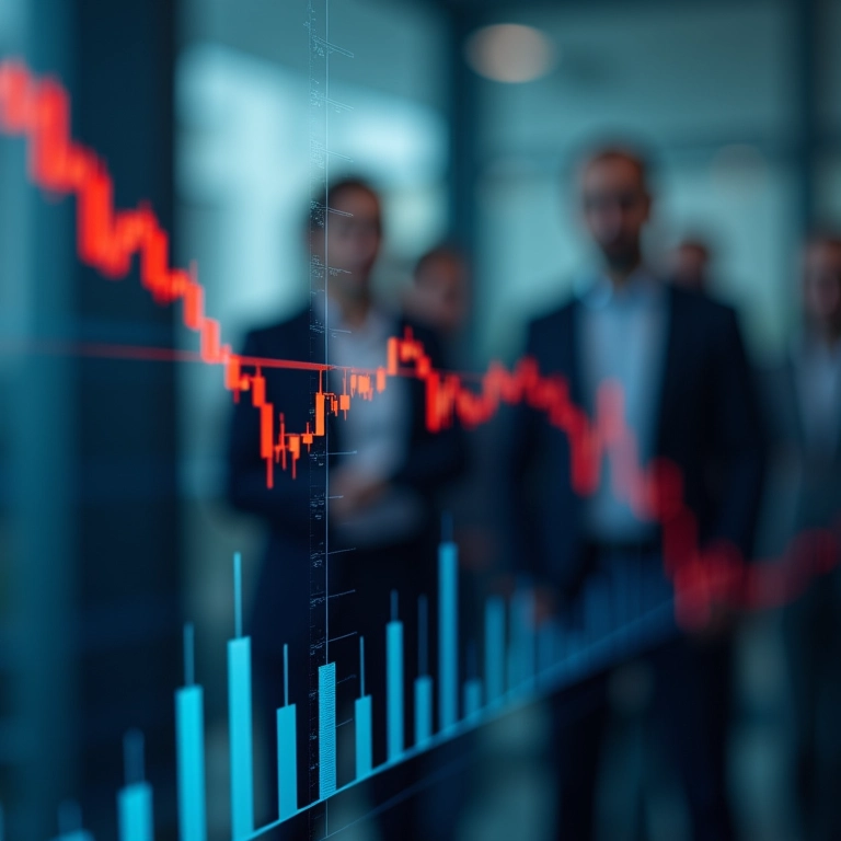 Margem de lucro negativa.