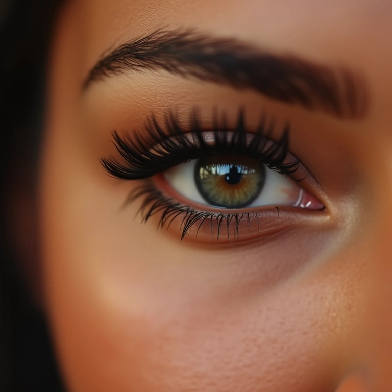 Máscara de cílios para volume e definição.