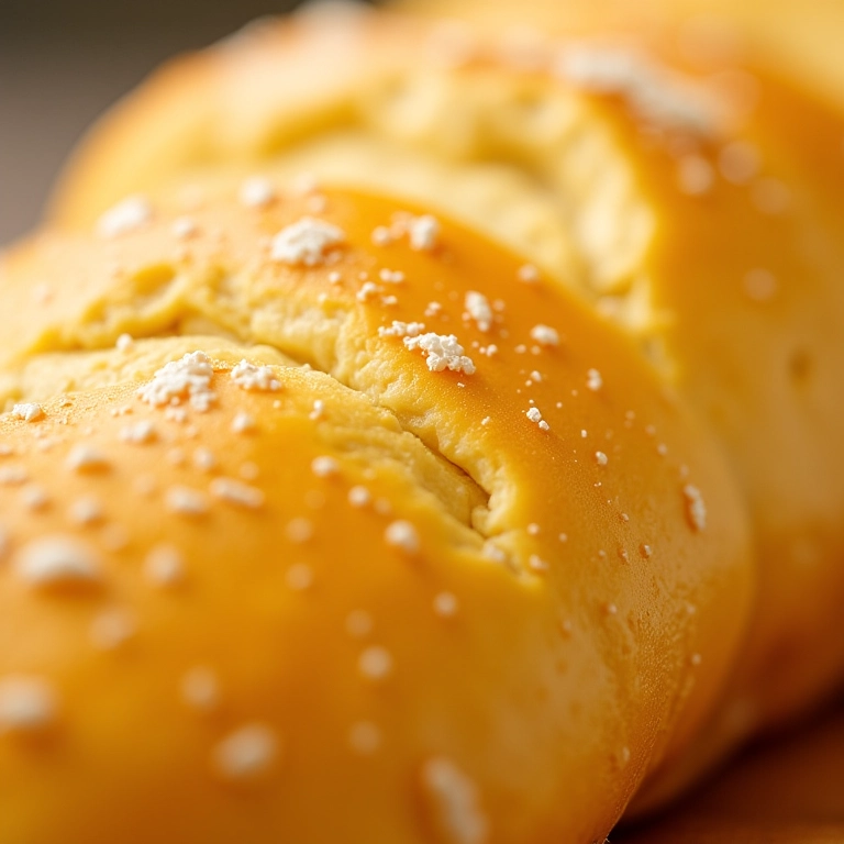 Massa fofinha do pão de mel caseiro.