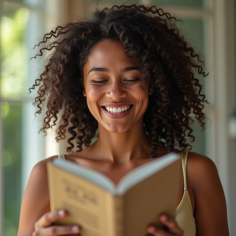 MEI sorrindo ao ver lista de benefícios