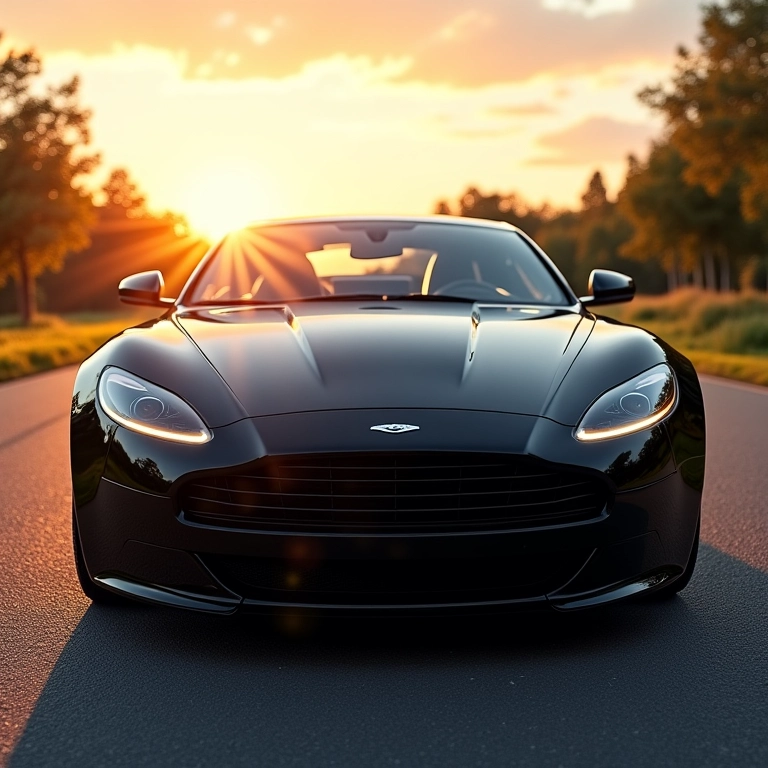 Metade de um carro preto protegido contra raios UV pela cera, a outra metade desbotando.