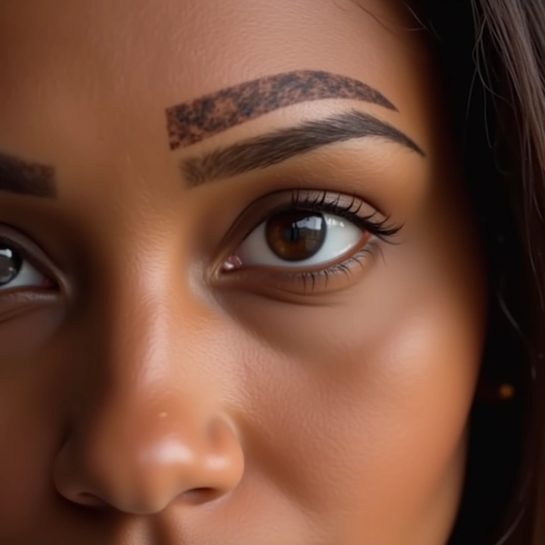 Micropigmentação híbrida: a combinação perfeita entre fios e sombra nas sobrancelhas.