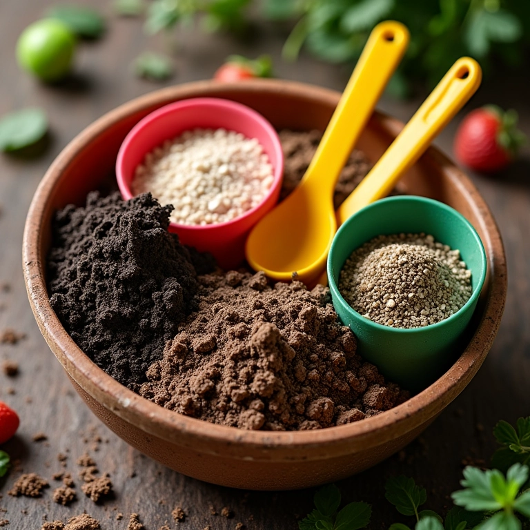 Mistura de substrato ideal para couve de Bruxelas em vaso.