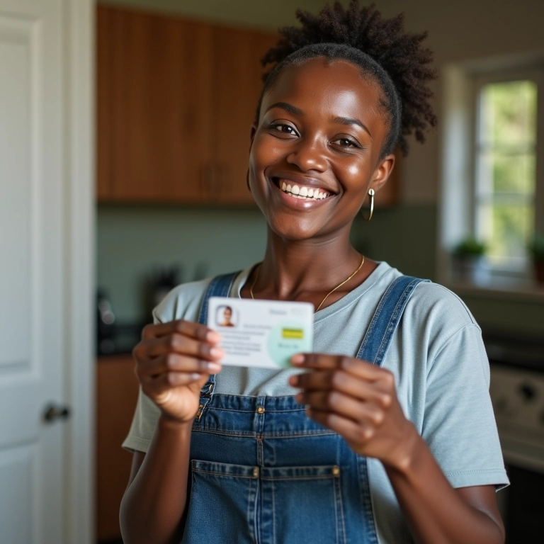Montadora de móveis MEI satisfeita com seus benefícios previdenciários.