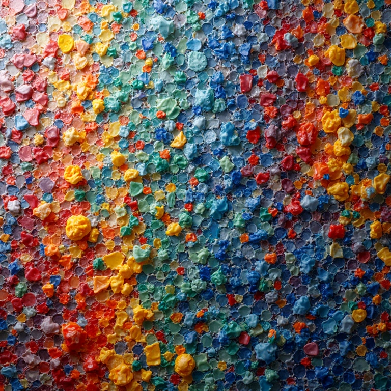 Mostruário de fotos de mosaicos.