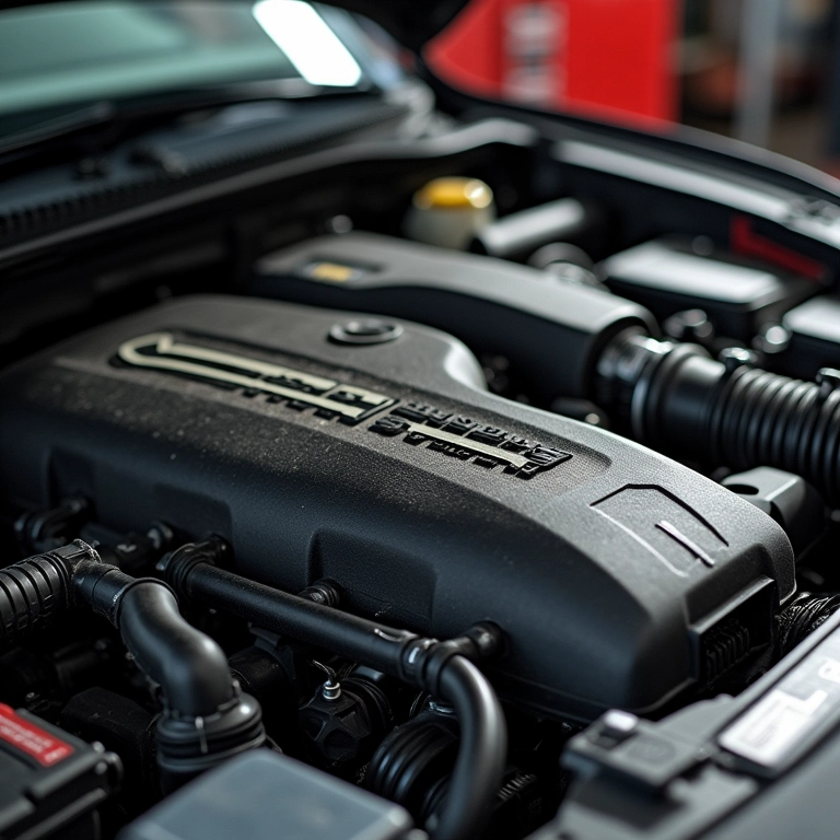 Motor danificado pelo uso de combustível de aviação.