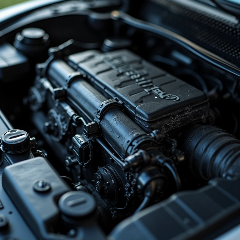 Motor desalinhado, um sinal claro de coxim danificado.