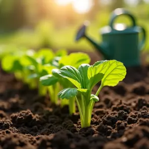 Como Fazer Mudas De Hortaliças Para Horta Propagando Seus Alimentos Mudas de hortaliças crescendo em solo fértil, prontas para o transplante.