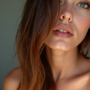 Selagem Capilar: Reduz o Frizz e Dá Brilho- Descubra Mulher exibindo cabelos brilhantes e sem frizz após selagem capilar.