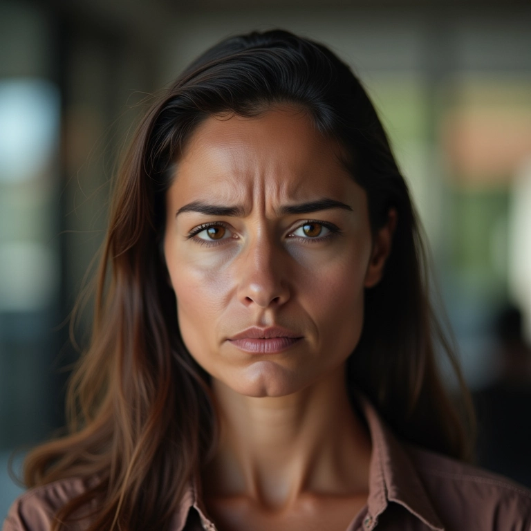 Mulher impedida de abrir conta bancária, simbolizando a dificuldade em abrir contas devido ao 'nome sujo'.