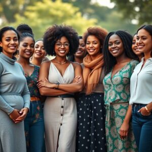Quando Foi A Criação Da ONU Mulheres Promovendo Igualdade De Gênero Globalmente Mulheres diversas unidas, representando a ONU Mulheres e a igualdade global.