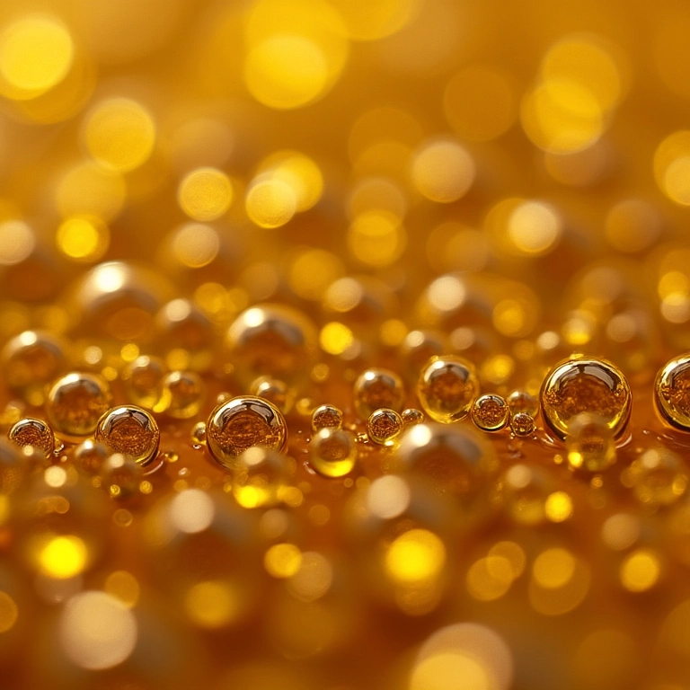 Nanopartículas de ouro coloidal exibindo diferentes dispersões de luz conforme o tamanho.