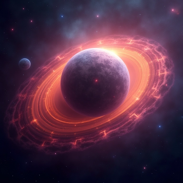 Nebulosa planetária: o legado colorido de uma estrela moribunda.