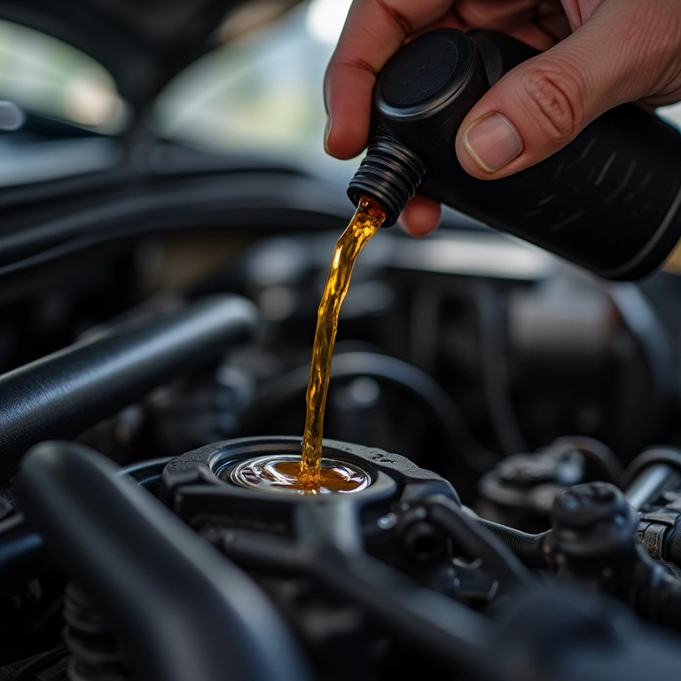 Nível baixo de fluido de transmissão causando folga no câmbio.