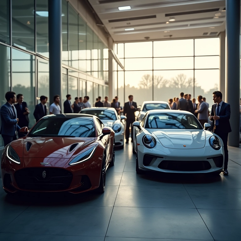 Novos modelos de carros chegando na concessionária em setembro.