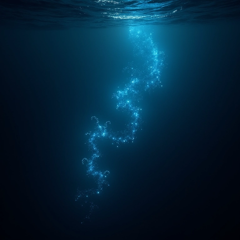 O som em diferentes profundidades oceânicas.