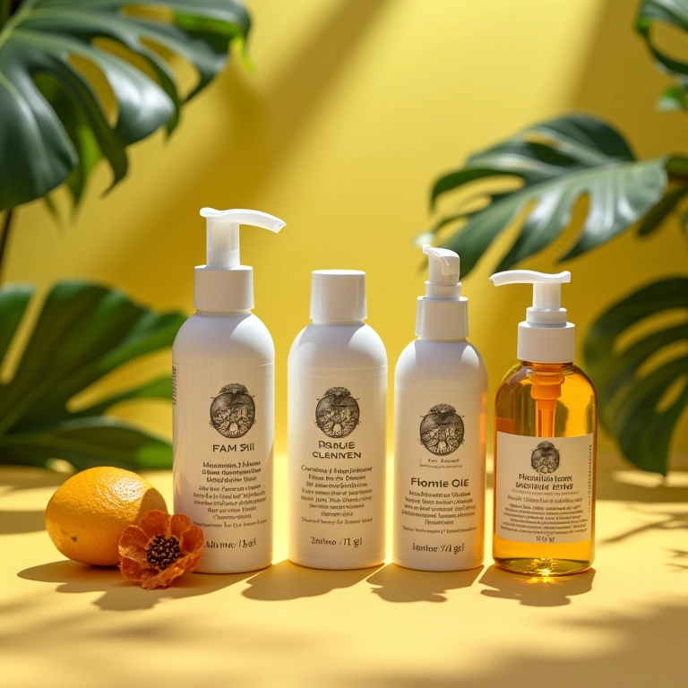 Óleos de limpeza para pele seca.