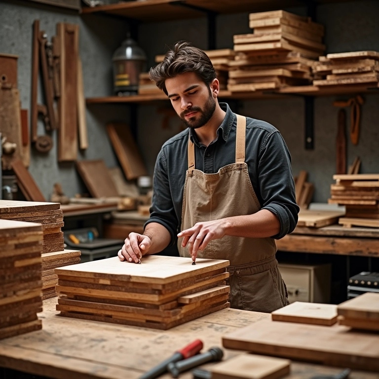Onde encontrar madeira de demolição de qualidade? Em ateliês especializados.