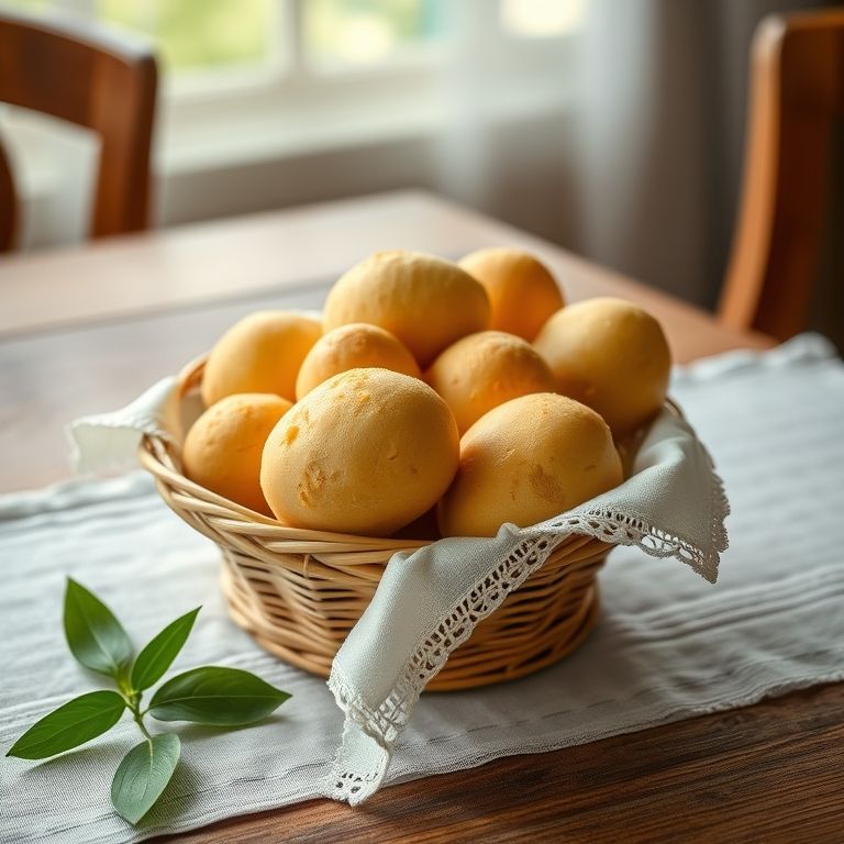 Paçoca caseira em uma cesta, com textura e sabor irresistíveis.