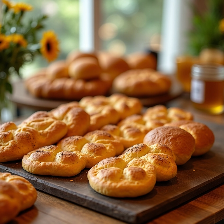 Pães de mel para festa, um sucesso garantido.
