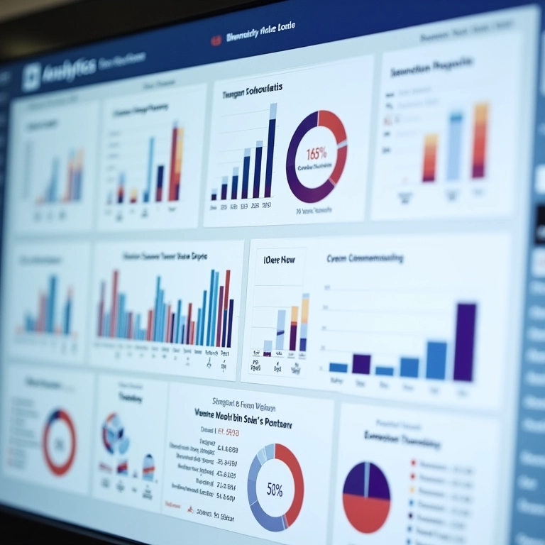 Painel de análise de RH mostrando métricas de diversidade.