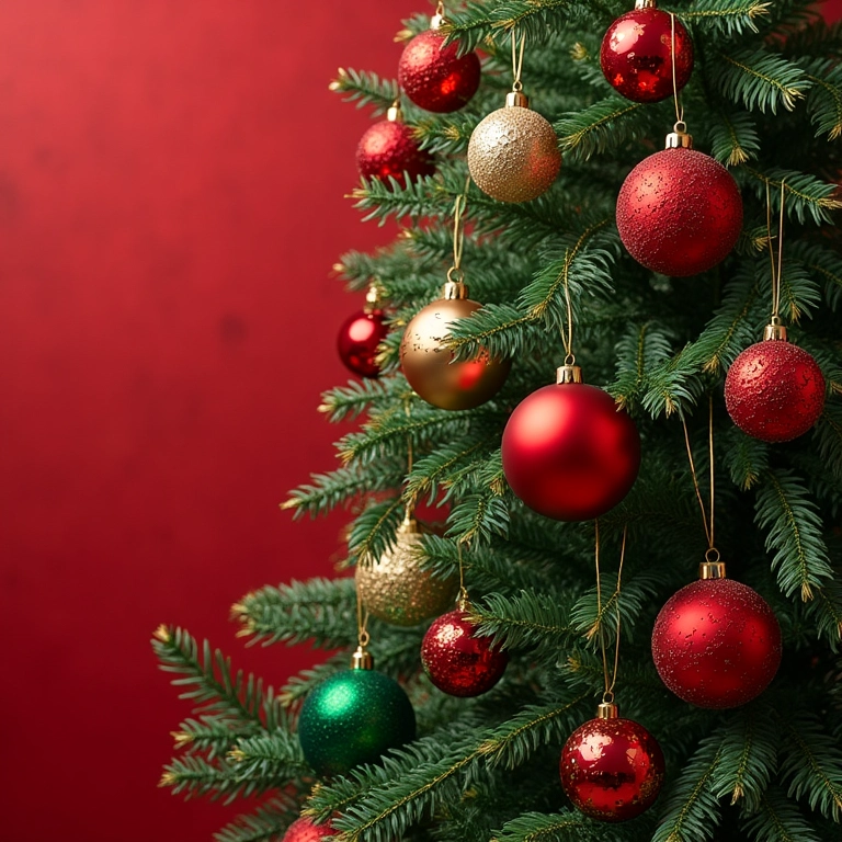 Paleta de cores para decoração de Natal com estilo brasileiro.