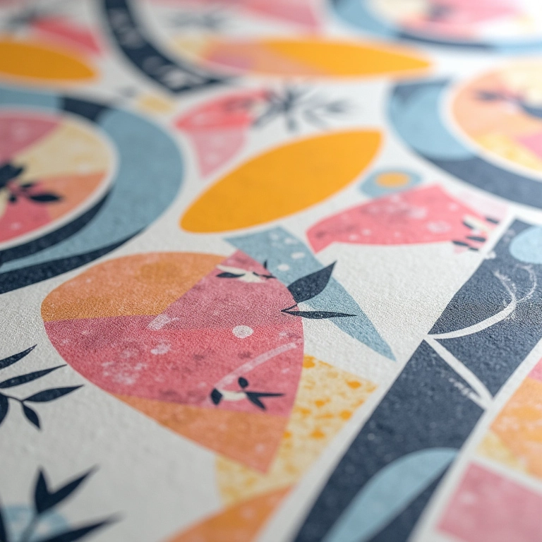 Papel de Parede Vinílico Coleção Urban da Bobinex.