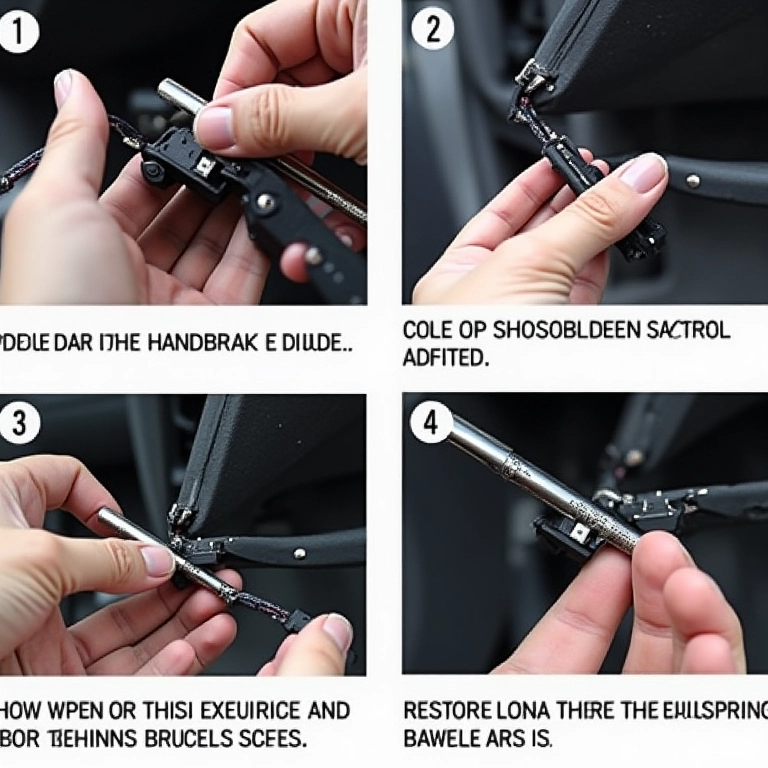 Passo a passo: como regular o freio de mão do carro em casa.