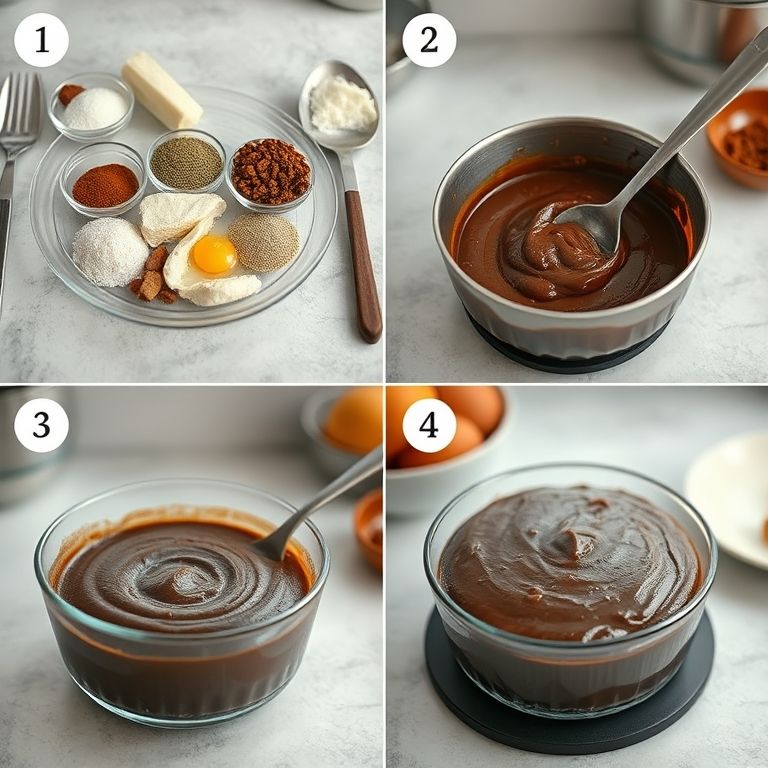 Passo a passo da receita de brigadeiro de colher cremoso.