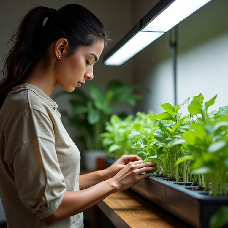 Passo a passo para montar horta hidropônica em apartamento.