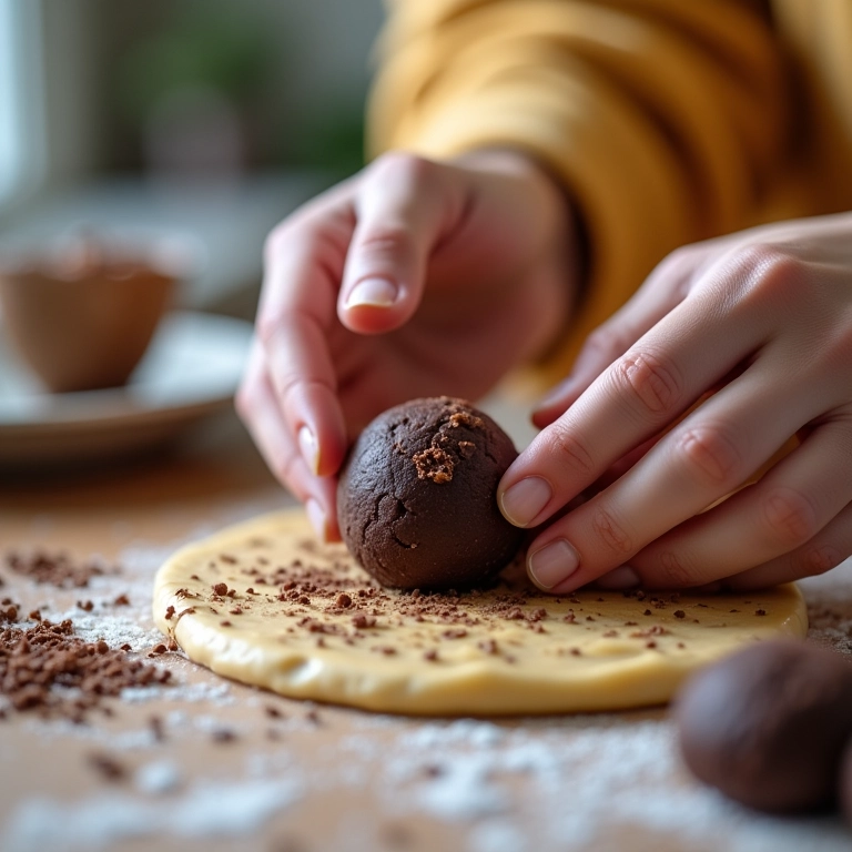 Passo a passo simplificado para fazer brigadeiro de chocolate amargo.