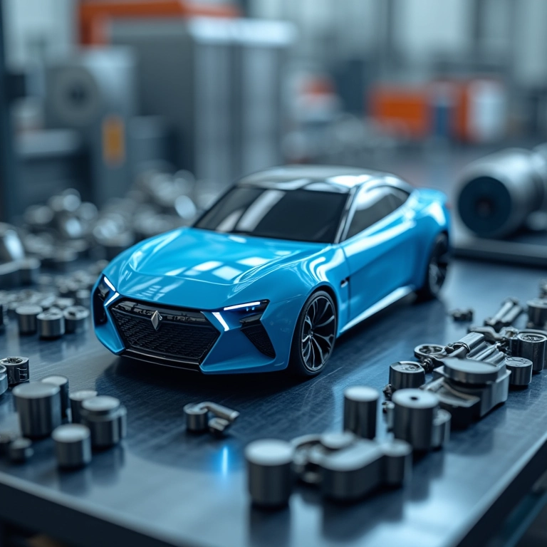 Peças automotivas Tupy para carros elétricos.