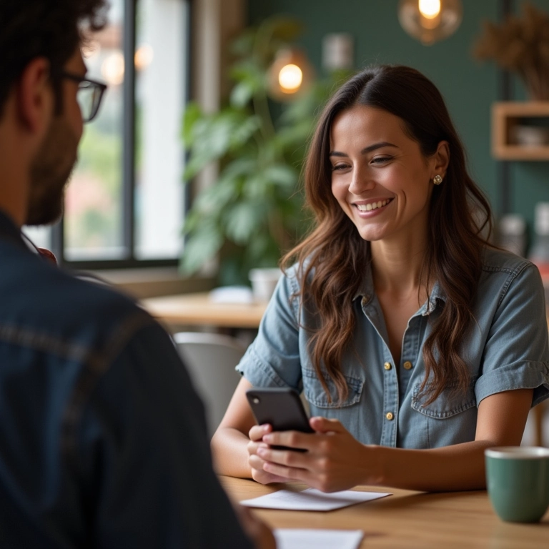 Pedindo feedback aos clientes pelo WhatsApp para melhorar o atendimento.