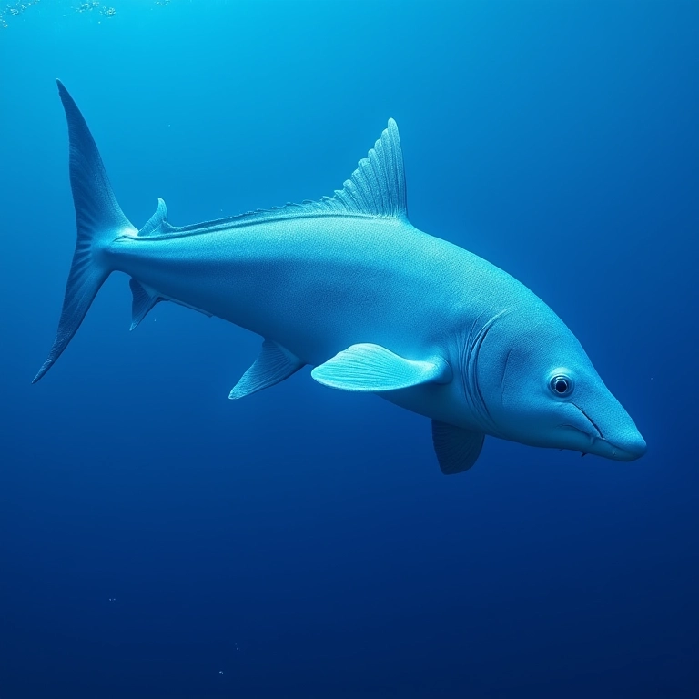 Peixe-vela nadando em alta velocidade no oceano.
