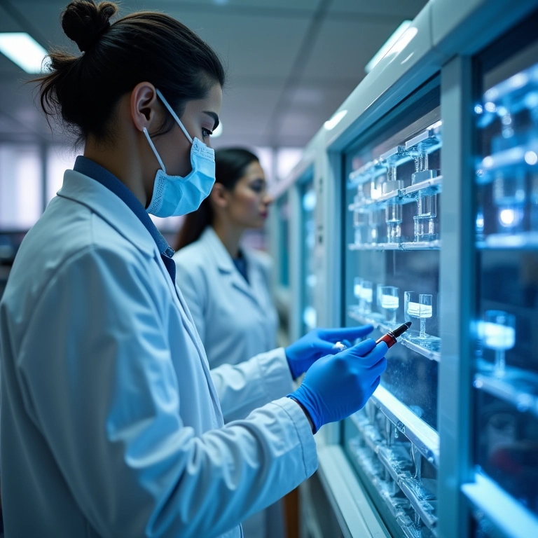 Pesquisa de terapia genética com aplicações na medicina