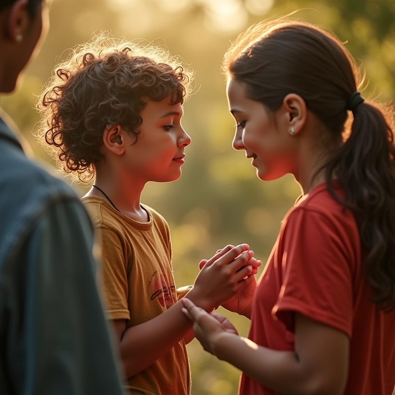 Pessoa interagindo com clientes nos comentários de uma rede social.