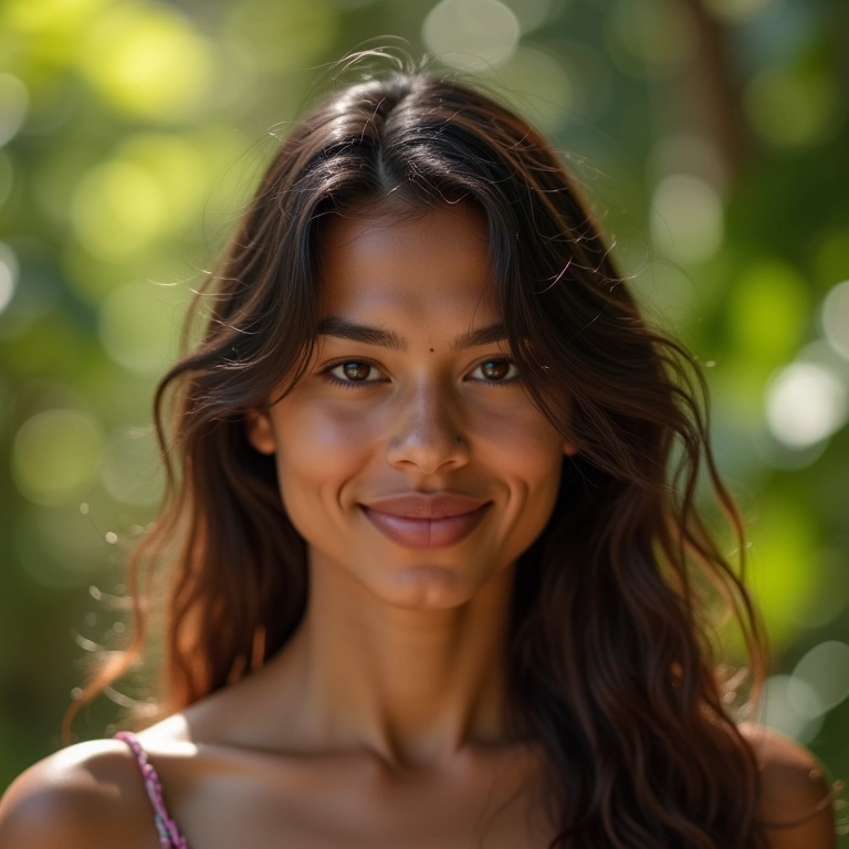 Pessoa transgênero brasileira em ambiente acolhedor, representando a jornada de transição.