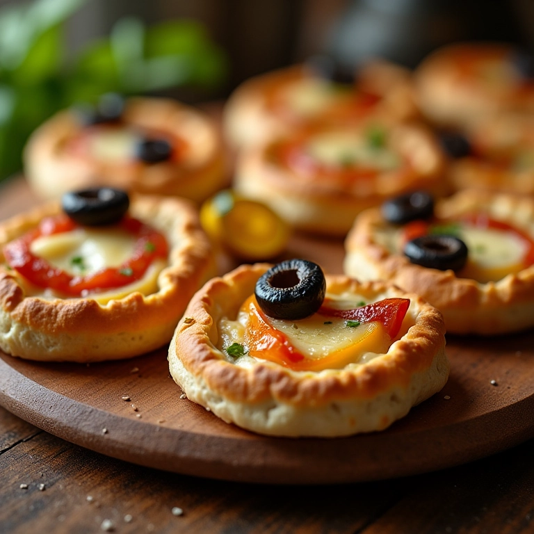 Petiscos criativos com pão sírio para festas e eventos.