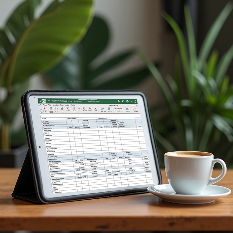 Planilha facilitadora para planejamento de conteúdo.