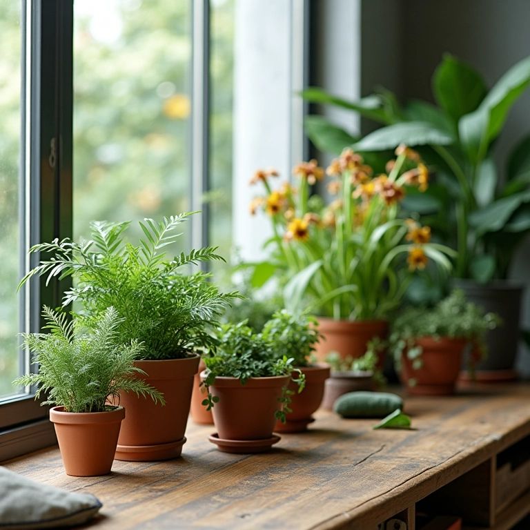 Plantas e flores para um toque de vida e frescor na temakeria.